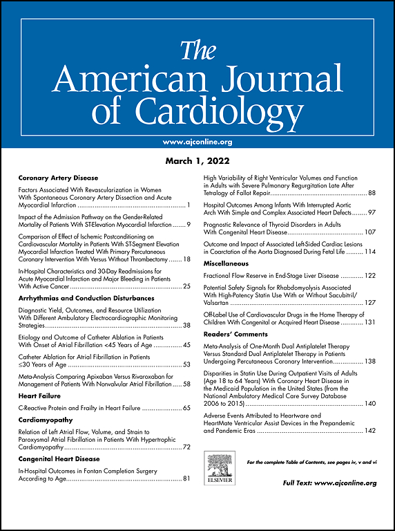 The American Journal of Cardiology