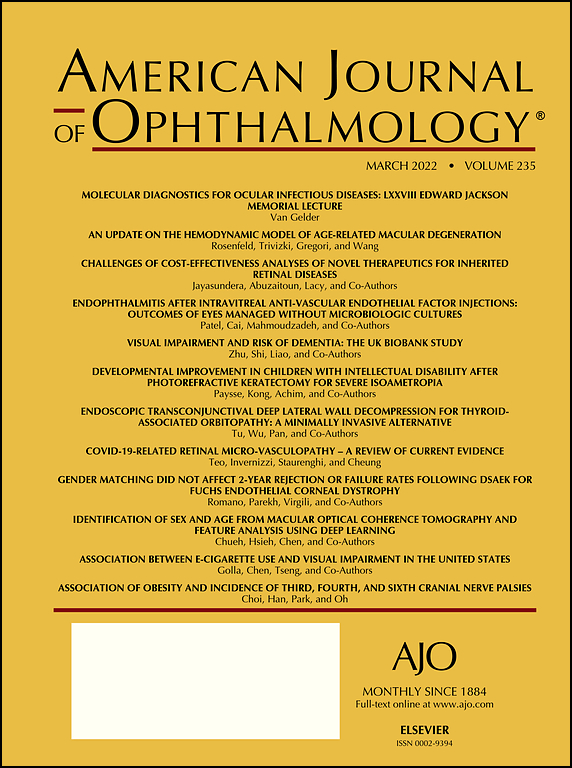 American Journal of Ophthalmology