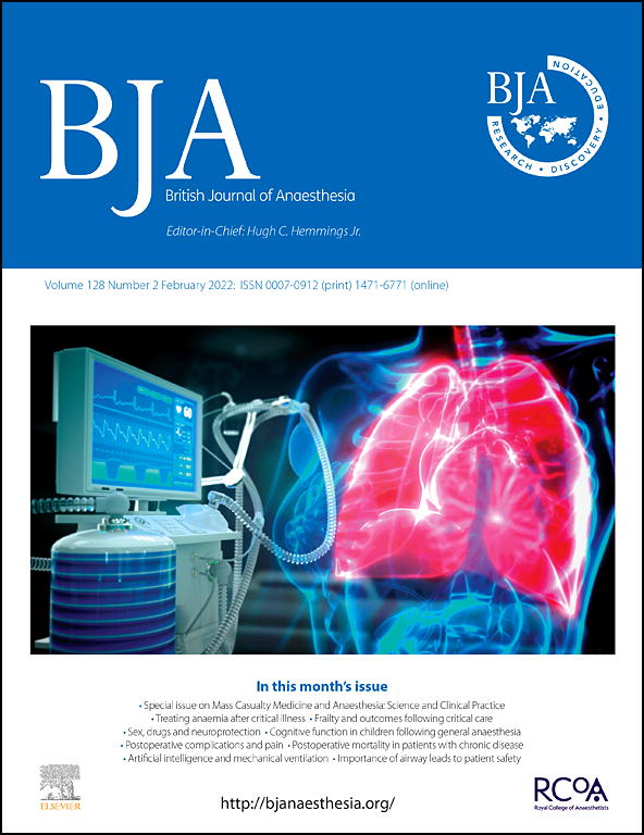 British Journal of Anaesthesia