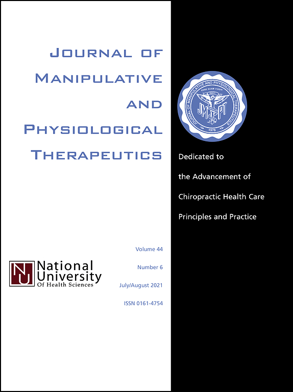 Journal of Manipulative & Physiological Therapeutics