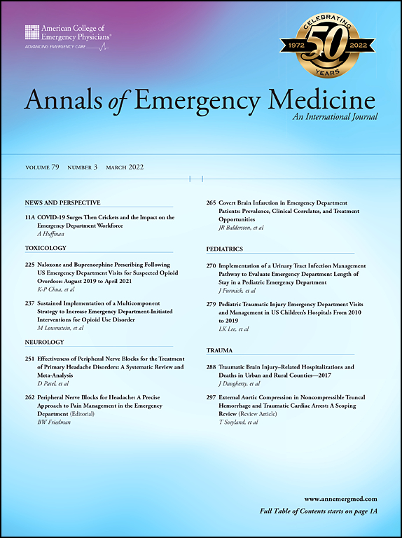 Annals of Emergency Medicine