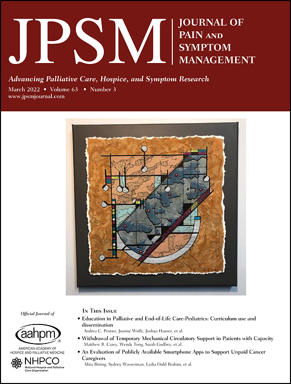 Journal of Pain and Symptom Management