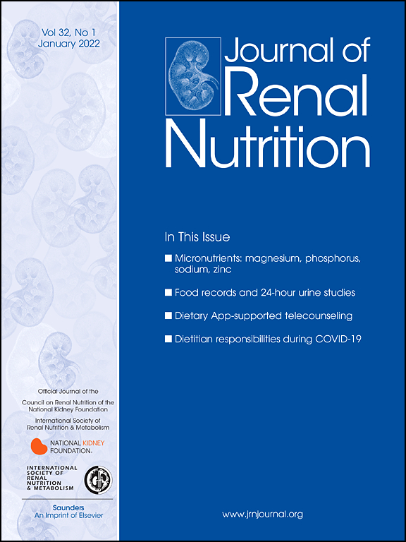 Journal of Renal Nutrition