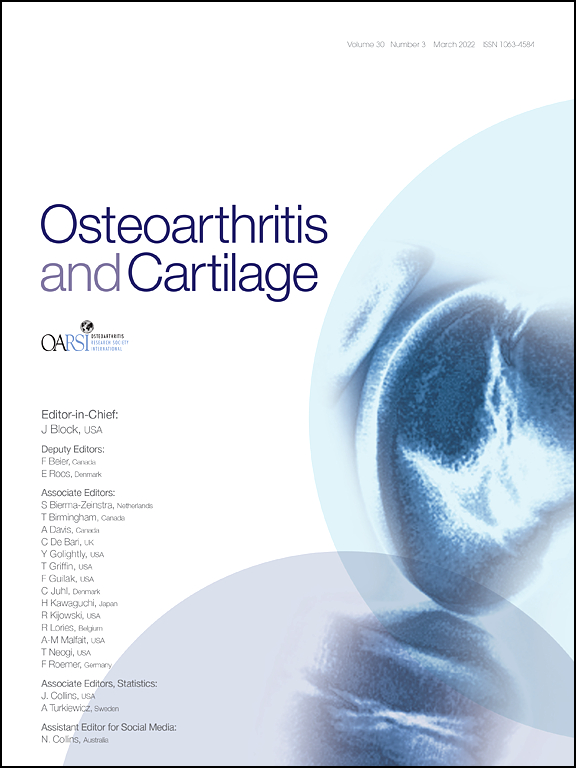 Osteoarthritis and Cartilage