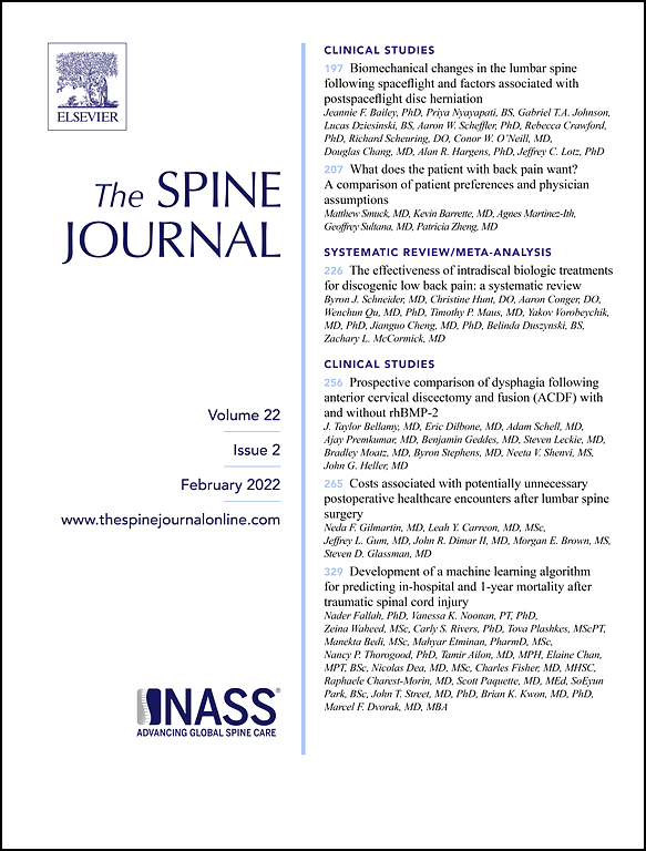 The Spine Journal