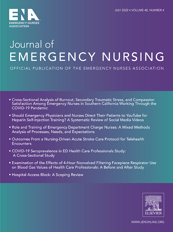 emergency nursing research article