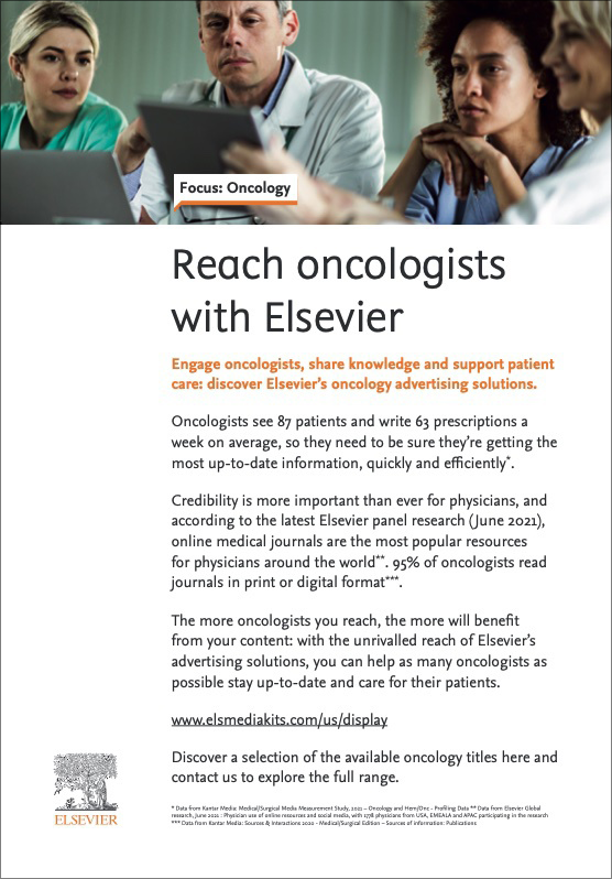 Reach Oncologists with Elsevier (US version)