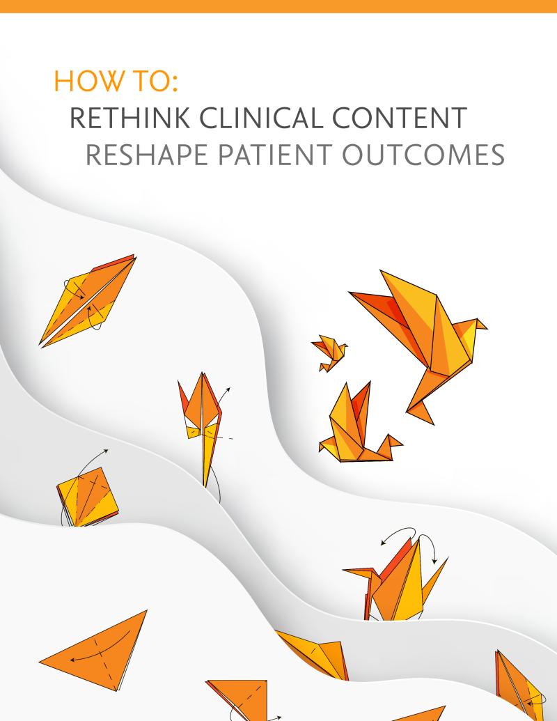 How To: Rethink Clinical Content Cover