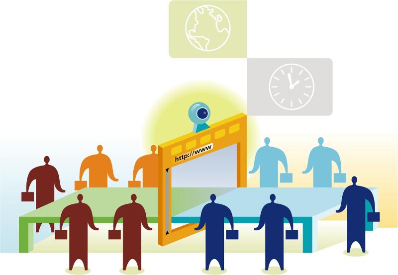 Virtual healthcare conference meeting