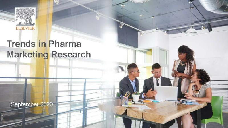 A team discussing trends in Pharma Marketing Research 