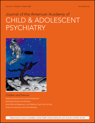 Journal of the American Academy of Child and Adolescent Psychiatry