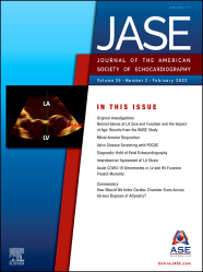 Journal of the American Society of Echocardiography