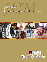 Journal of Chiropractic Medicine