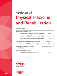 Archives of Physical Medicine and Rehabilitation