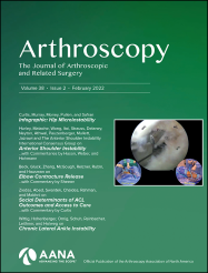 Arthroscopy: the Journal of Arthroscopic and Related Surgery 