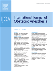 International Journal of Obstetric Anaesthesia