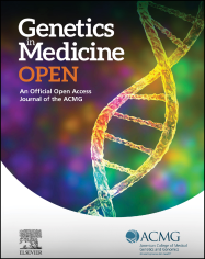 Genetics in Medicine Open