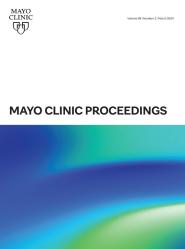 mayo clinic proceedings cover